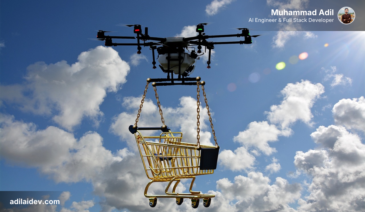 Drone deliveries take off, noise and all cover